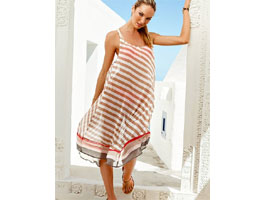 Asymmetrical Beach Dress